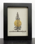 Glowing Tree - Grey and Gold Collection