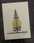 Glowing Tree - Grey and Gold Collection