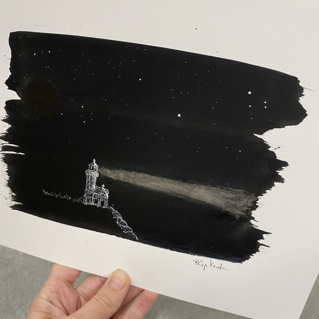 Watch - Original Art - Inktober 2021 - Day 8 - pen and ink drawing