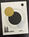 Eclipse Season - Taurus and Scorpio - Original Drawing - 8" x 10"