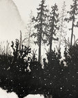 Beauty in the Upside Down 71 - Wildflower Forest - Original Drawing - 9”x12”