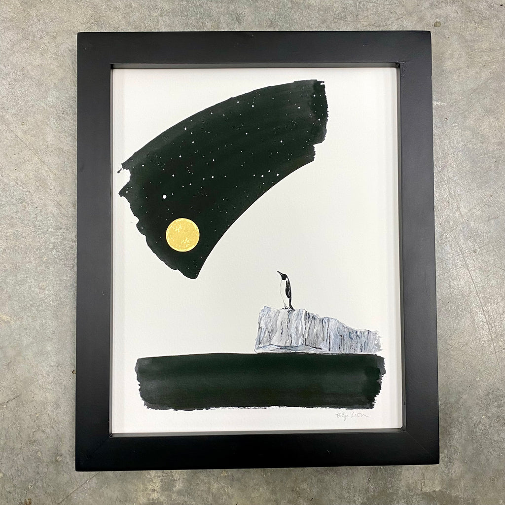 Suit and Knot - Art Print - Inktober 2021 - Day 2 and 4 - hand embellished print