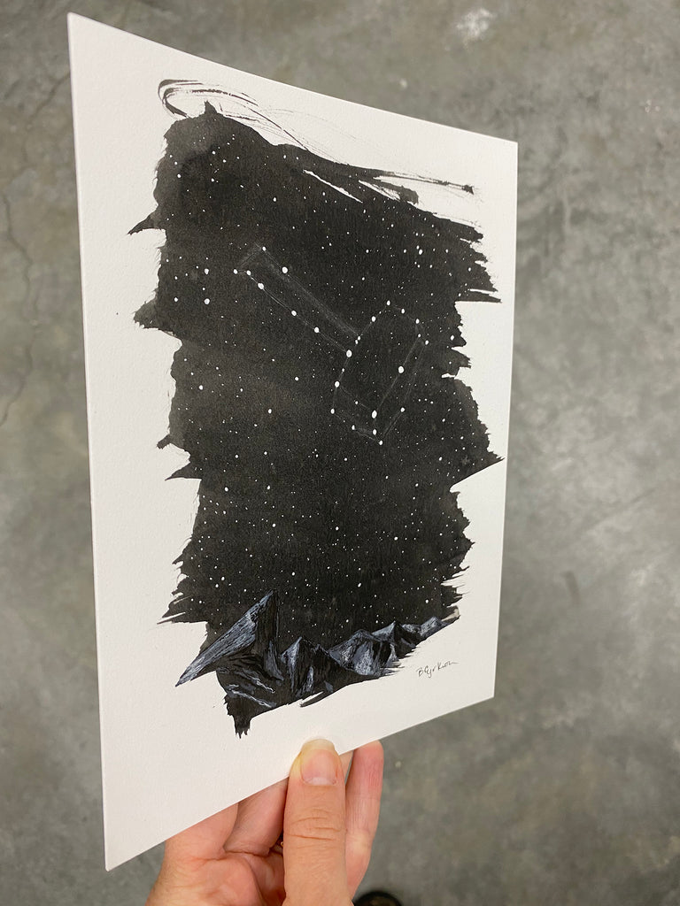 Throw - Original Drawing - Inktober 2020 - Day 9