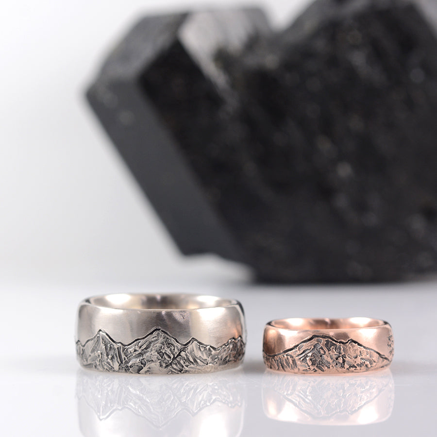 Final Payment for Todd and Erika - custom landscape rings