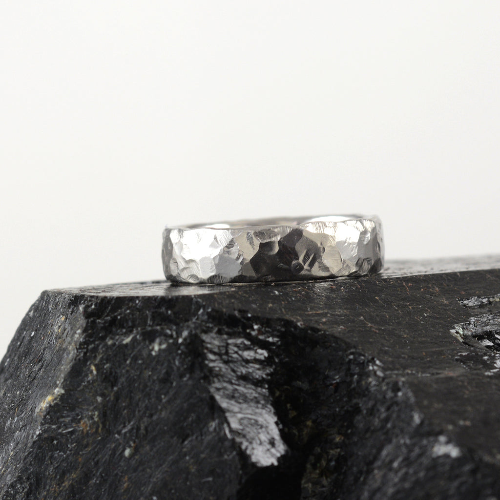 Custom Order Platinum Love Rocks 5mm ring