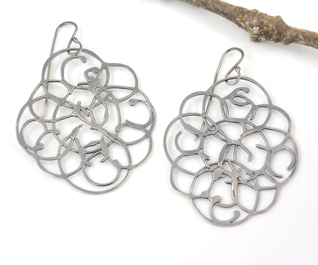 Vine Earrings - Size Medium - Ready to Ship