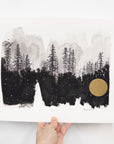 Forest Home - 11 x 14 - Original Drawing