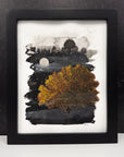 Beauty in the Upside Down - Moonlit Tree - 8"x10" Original Drawing - Ready to Ship