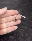 Meteorite Pendant - Small - in Sterling Silver - Ready to Ship
