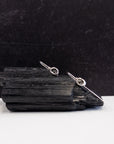 Meteorite Drop Earrings in Sterling Silver - Ready to Ship