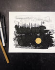 8" x 10" Beauty in the Upside Down - Forest Beginnings - Art Print - Ready to Ship