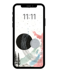 Movement in Space - Art only, or with words - Phone Wallpaper or Lock screen