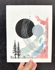Movement in Space - Art Print - Print to Order