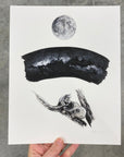 Print Sale - 8x10 Koala and Galaxy - Sleep - Off Color Art Print - ready to ship
