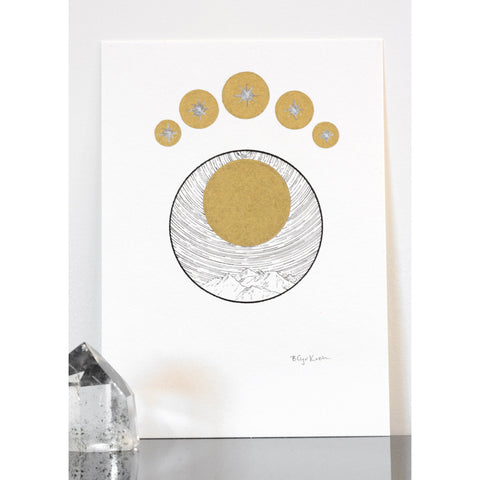 81/100 - 100 Day Drawing Project - Original Drawing - 5" x 7" - Beth Cyr Handmade Jewelry