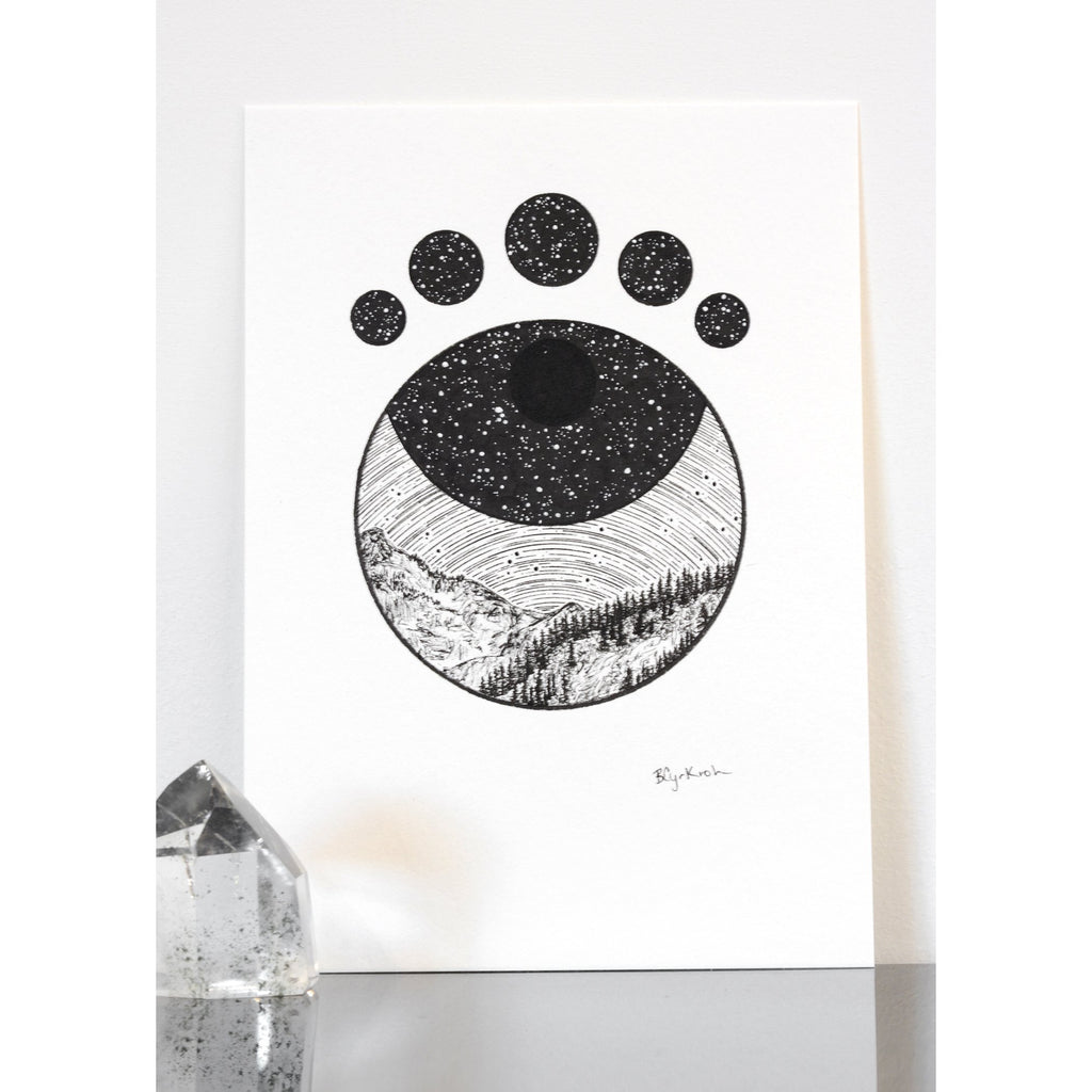 85/100 - 100 Day Drawing Project - Original Drawing - 5" x 7" - Beth Cyr Handmade Jewelry