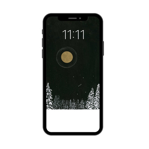 Winter Solstice - Phone Wallpaper or Lock screen