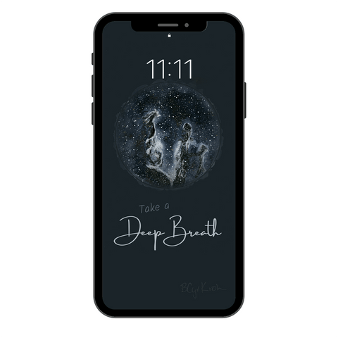 Take a Deep Breath - Nebula - Phone Wallpaper or Lock screen
