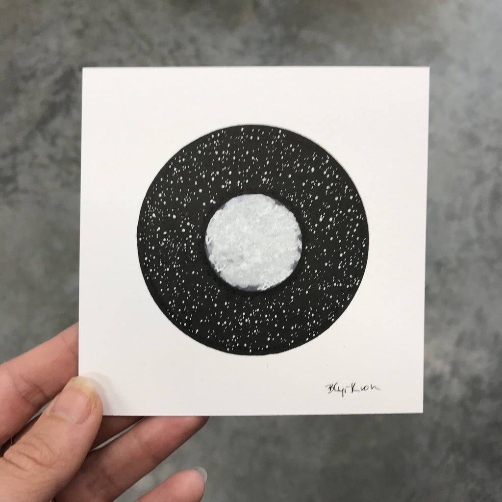 91/100 - 100 Day Drawing Project - Original Drawing - 4" x 4" - Beth Cyr Handmade Jewelry
