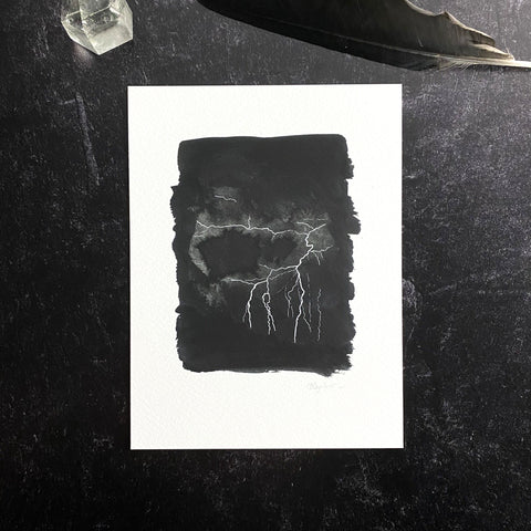Storm - Art Print - Inktober 2020 - Day 17