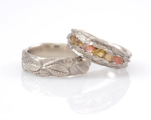 August and Kent - Custom Rings - Beth Cyr Handmade Jewelry