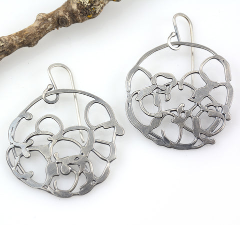 Circle Vine Earrings - Size Small - Ready to Ship