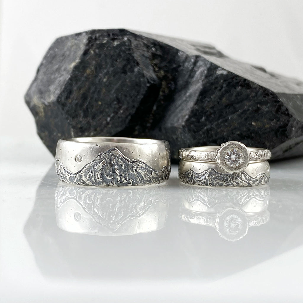 Custom Rings for Miryam and Ian