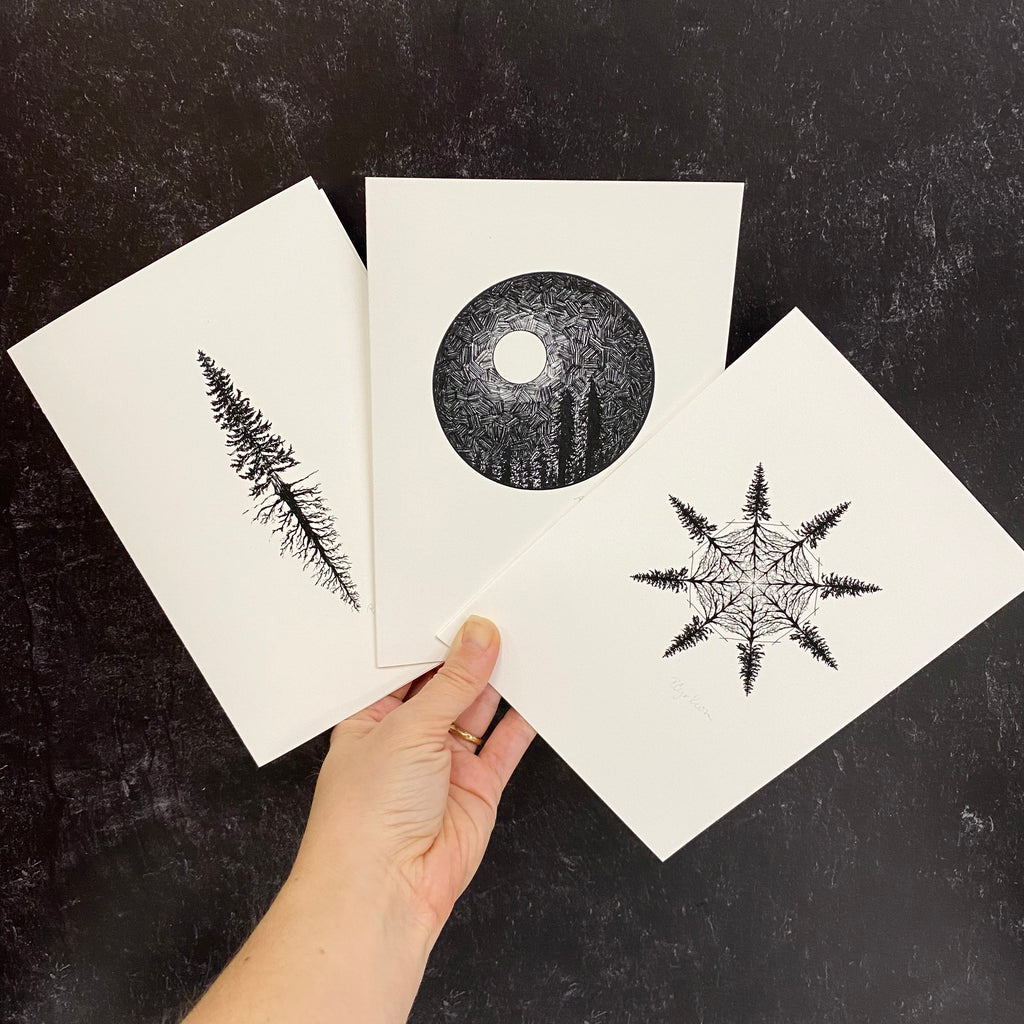 Miscellaneous Notecard Set - card size 5 x 7 - ready to ship