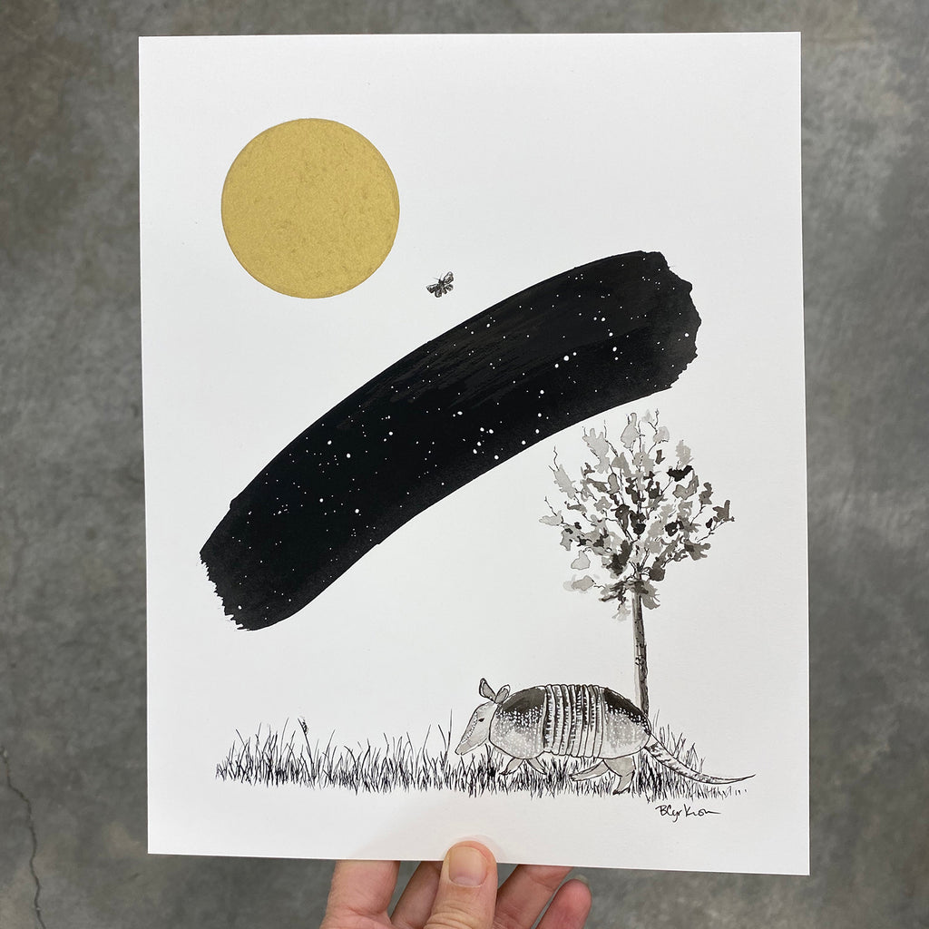 Armor - Art Print - Inktober 2020 - Day 14