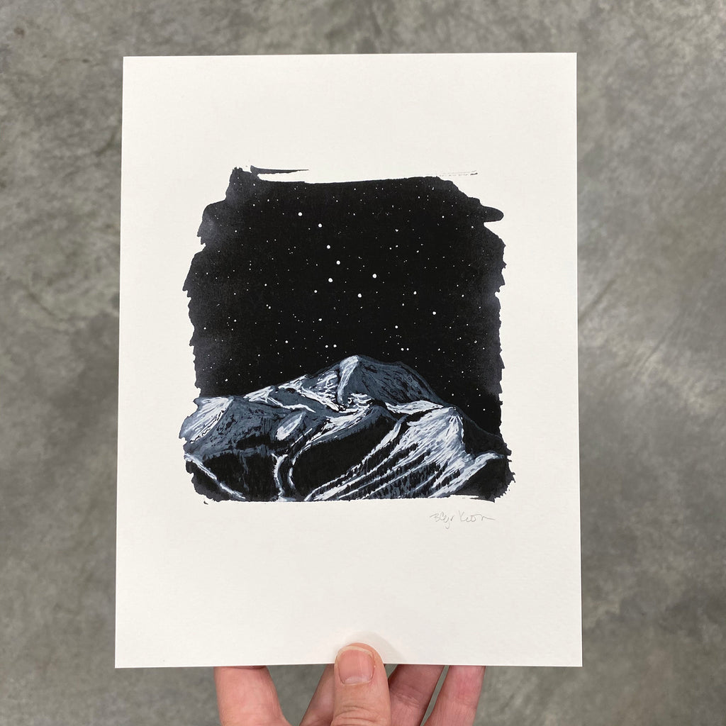 Slippery - Art Print - Inktober 2020 - Day 12