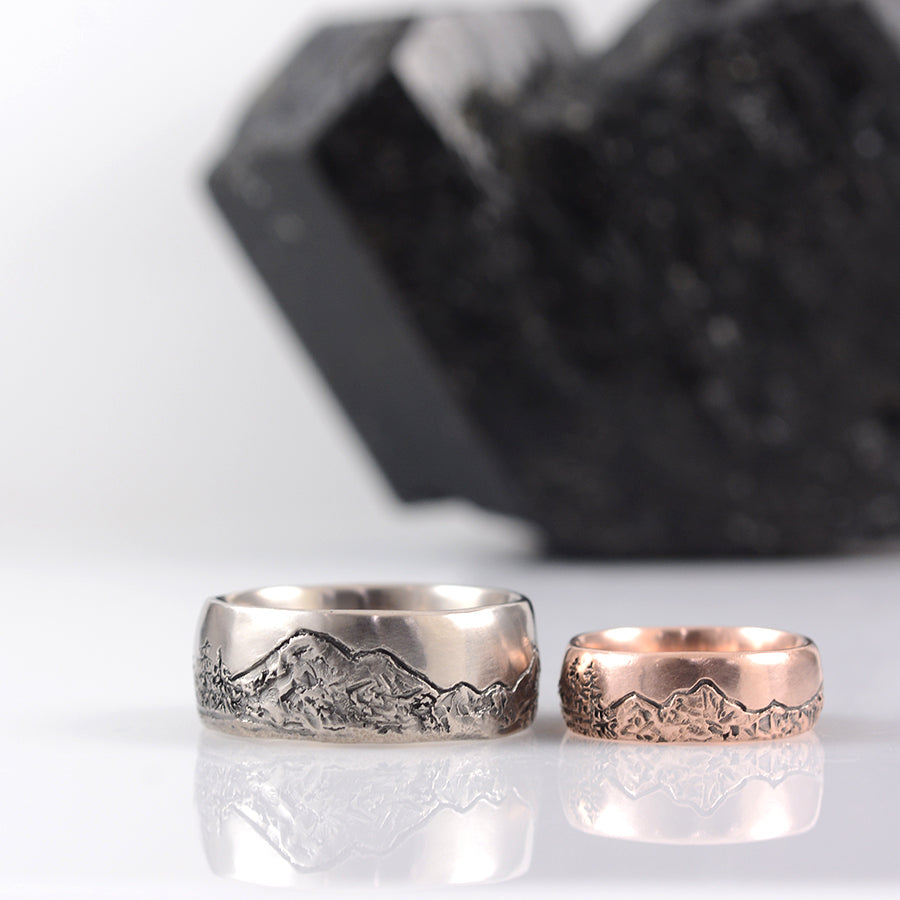 Final Payment for Todd and Erika - custom landscape rings