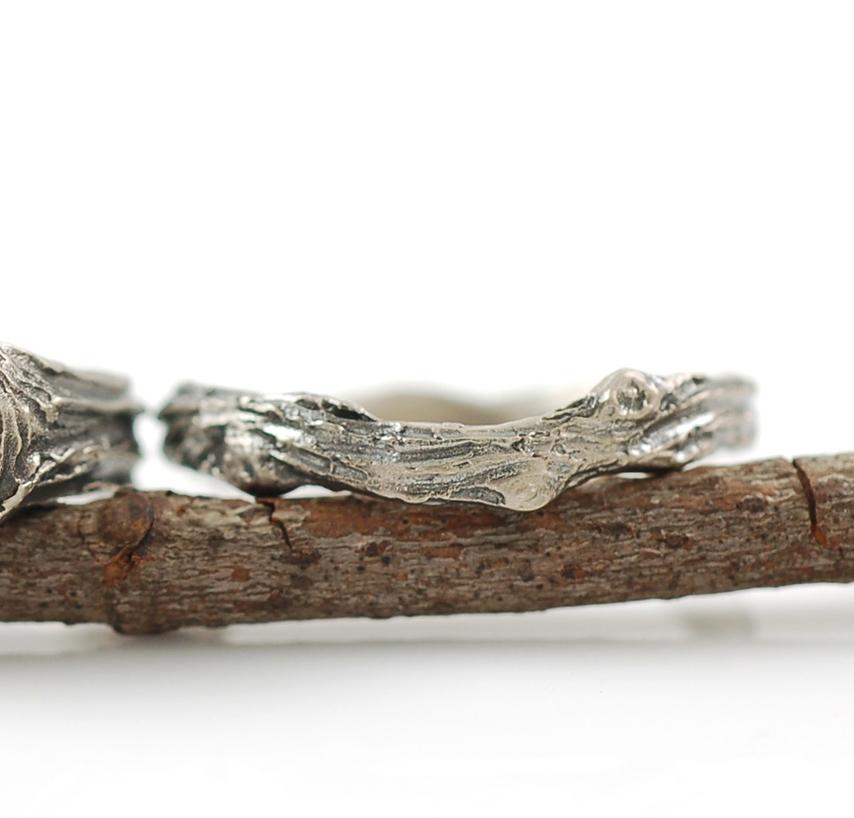 Custom Order for Katie - custom tree bark ring - Beth Cyr Handmade Jewelry